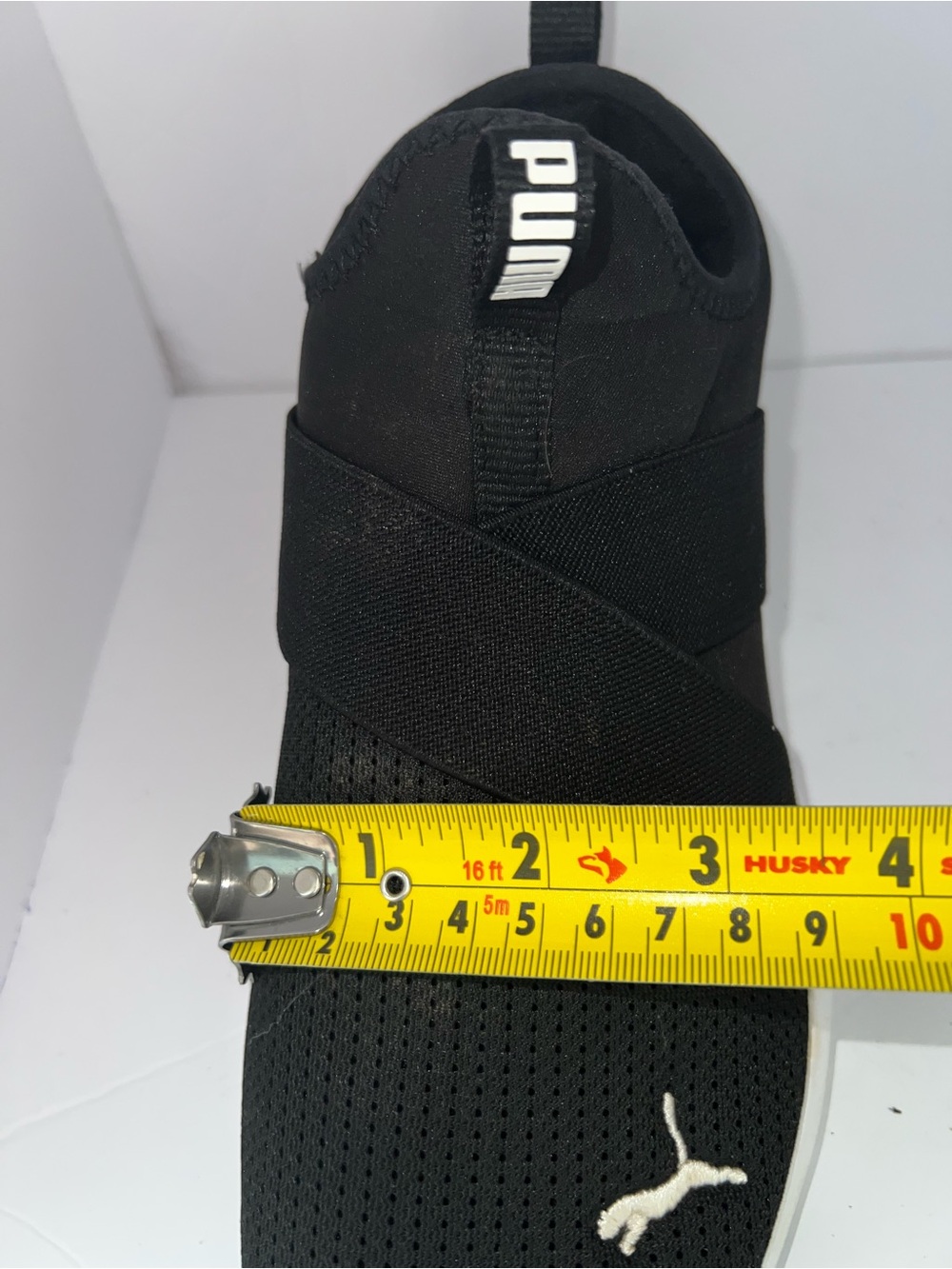 PUMA Women’s Black Slip-On Sneakers Size US 8.5 EU 39 SoftFoam+ Comfort Shoes - Picture 9 of 9